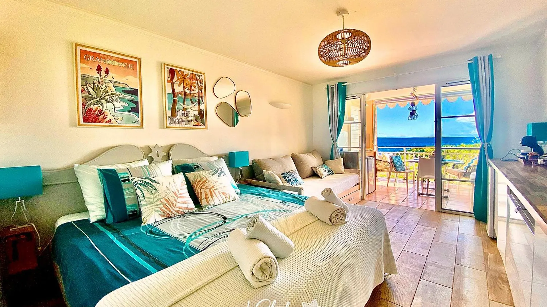 Studio Pleine Vue Mer, Plages, Piscines-4 Etoiles Sainte-Anne  0*, Sainte-Anne (Grande-Terre)
